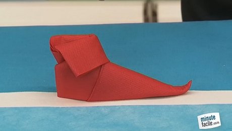 Pliage De Serviette En Botte De Lutin Minutefacile Com