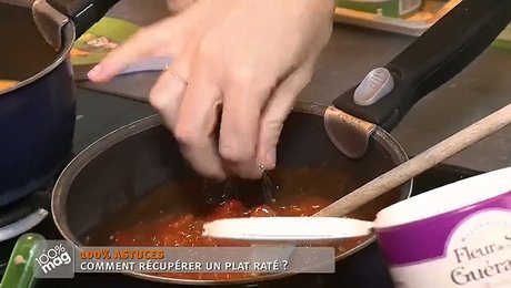 recuperer les plats rates minutefacile com