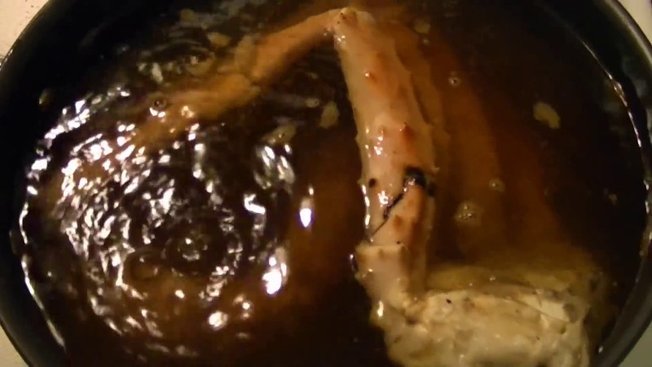 La cuisson des pinces