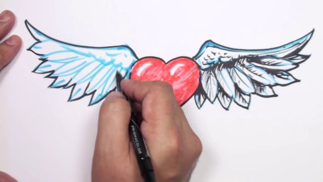 Créez des zones d’ombre sur les plumes