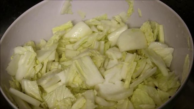 Dégorgez les choux