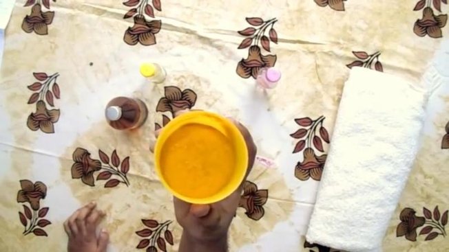 Appliquez des produits antimicrobiens sur les crevasses