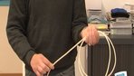 Rangement des cà¢bles électriques
