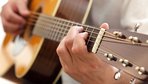 Les notes de guitare