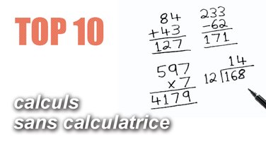 Mathématiques faciles sans calculatrice : de la division  