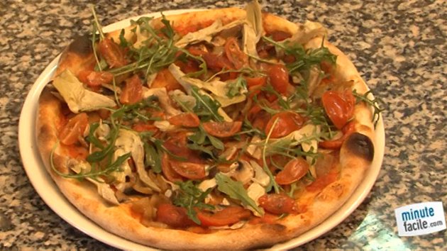 La pizza aux légumes