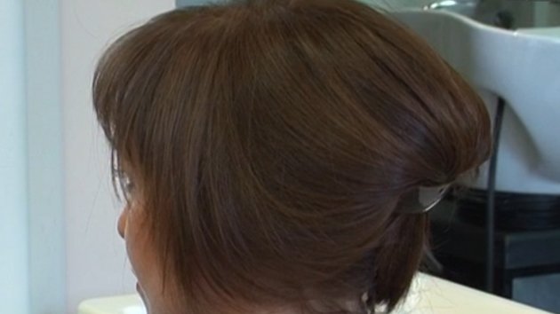 Coiffure cheveux courts faà§on chignon
