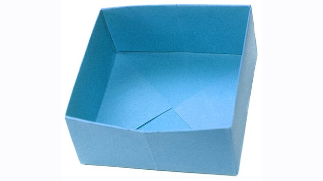 La boîte en papier