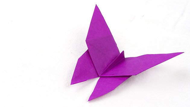 Le papillon origami