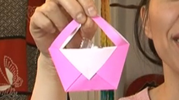 Le sac en papier origami