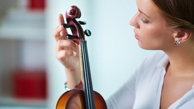 L'accordage du violon